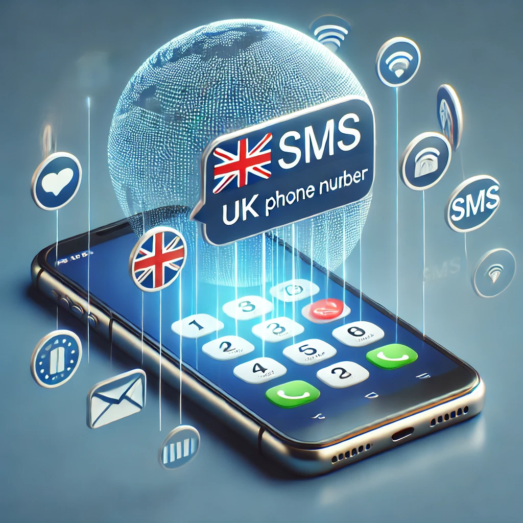 UK online SMS verification service